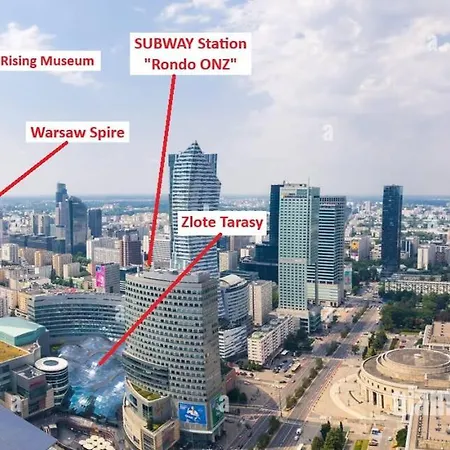 City Center Wunder Apartment Twarda Varsovia Exterior foto